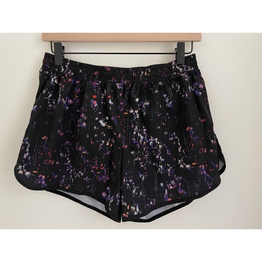 Champion Womens Running Shorts M Black Lined Athletic Gym Workout Lightweight